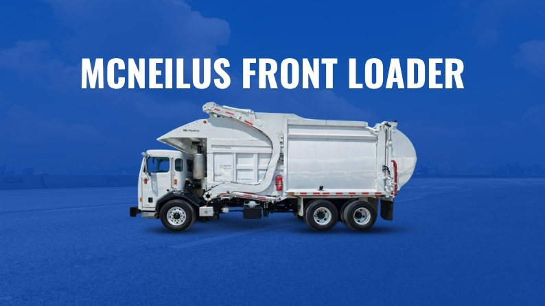 McNeilus Front Loader Garbage Trucks