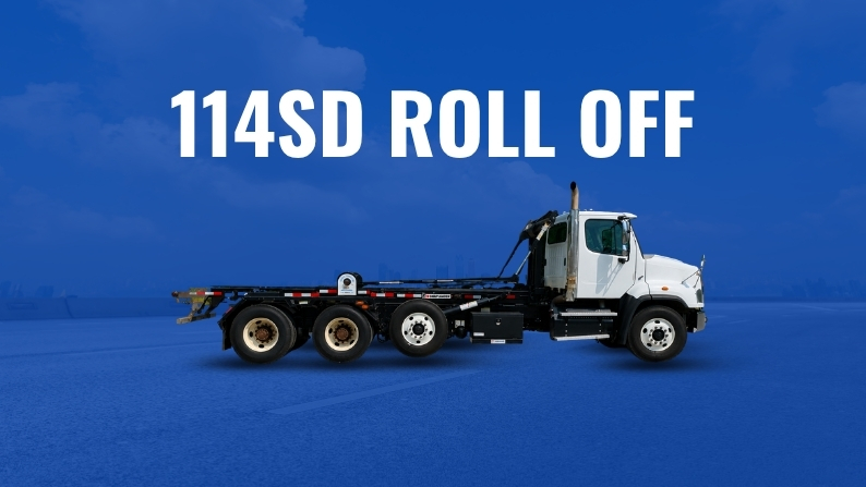 How to Operate a Freightliner 114SD Roll-Off Truck