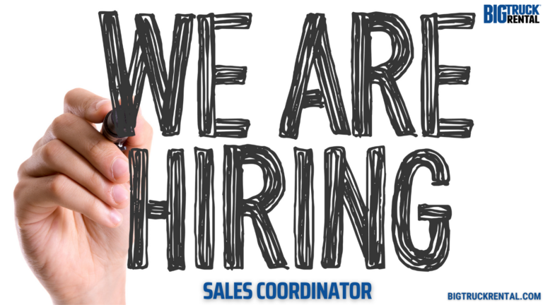 Now Hiring: Sales Coordinator