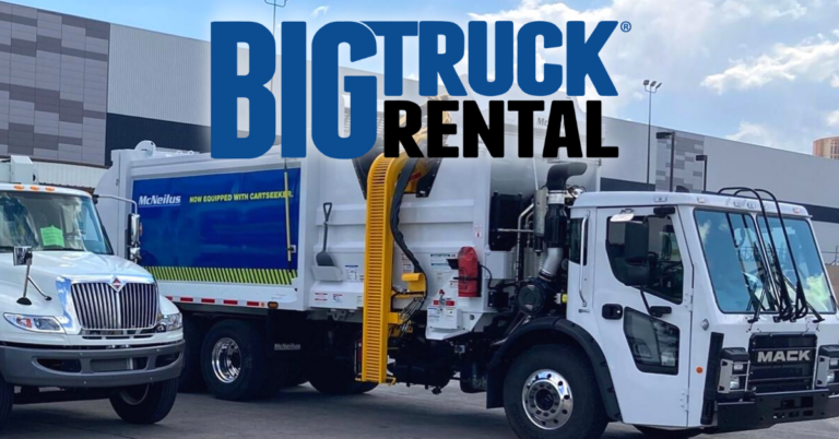 Zero-Radius Cartseeker side-loader McNeillus Garbage Truck