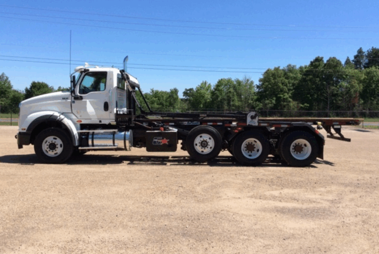 2024 International HX620 Galbreath U5-OR-174 60k lb 35.5"" Rails Cummins X15 Roll Off