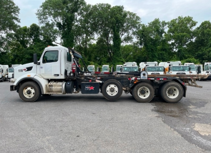 2024 Peterbilt 567 Galbreath U5-OR-174 60k lb 35.5"" Rails Paccar MX-13 Roll Off