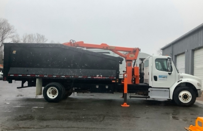2023 Freightliner M2 106 Petersen TL3 Base Loader 30 Yd Cummins B6.7 Grapple Truck