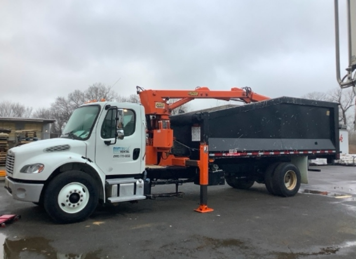 2023 Freightliner M2 106 Petersen TL3 Base Loader 30 Yd Cummins B6.7 Grapple Truck