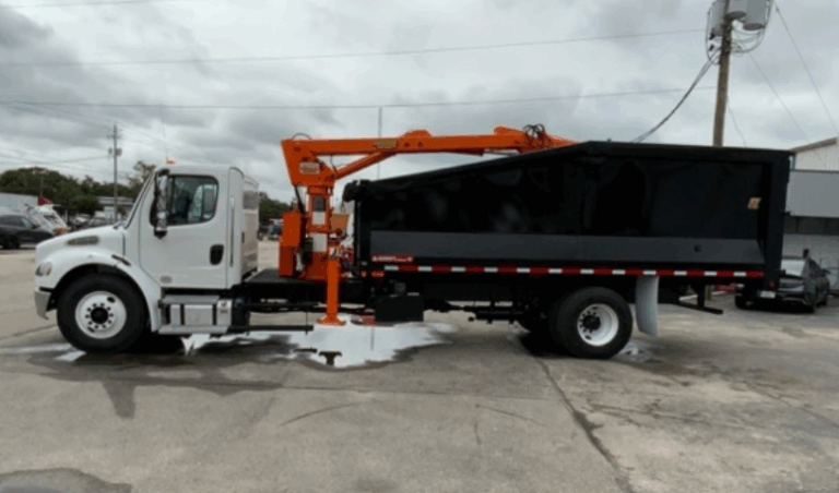 2023 Freightliner M2 106 Petersen TL3 Base Loader 30 Yd Cummins B6.7 Grapple Truck