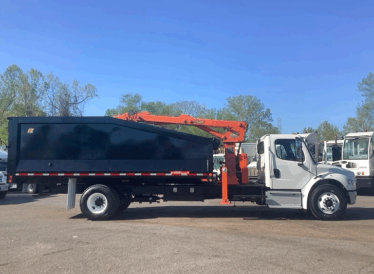 2023 Freightliner M2 106 Petersen TL3 Base Loader 30 Yd Cummins B6.7 Grapple Truck