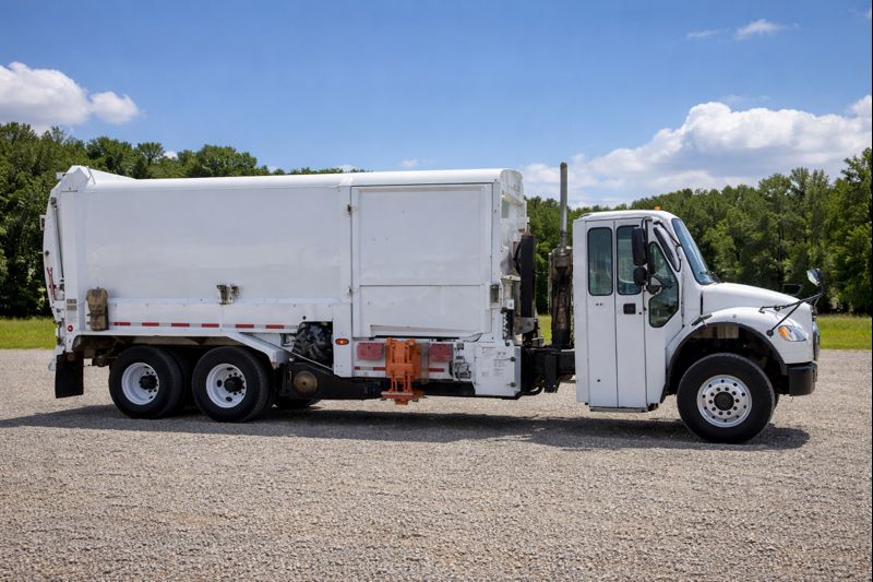 2022 Freightliner M2 106 Labrie Expert - Split Body 29 Yd Cummins L9 Side Loader