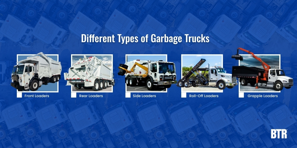 Different Types of Garbage Trucks
