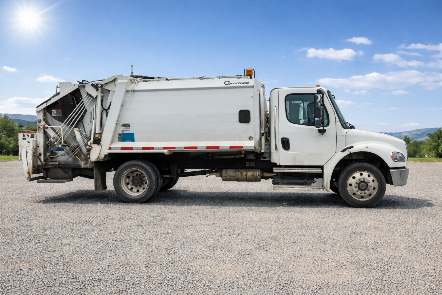 2023 Freightliner M2 106 Curbtender Quantum 11 Yd Cummins B6.7 Rear Loader