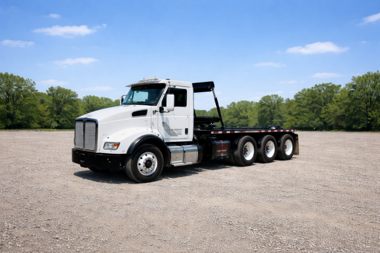 2024 Kenworth T880 Galbreath U5-OR-174 60k lb 35.5" Rails Paccar MX-13 Roll Off