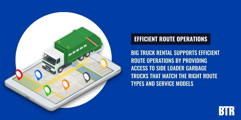 How Big Truck Rental Supports Efficient Route Operations