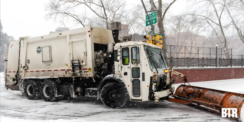 Winter Challenges in Municipal Waste Collection