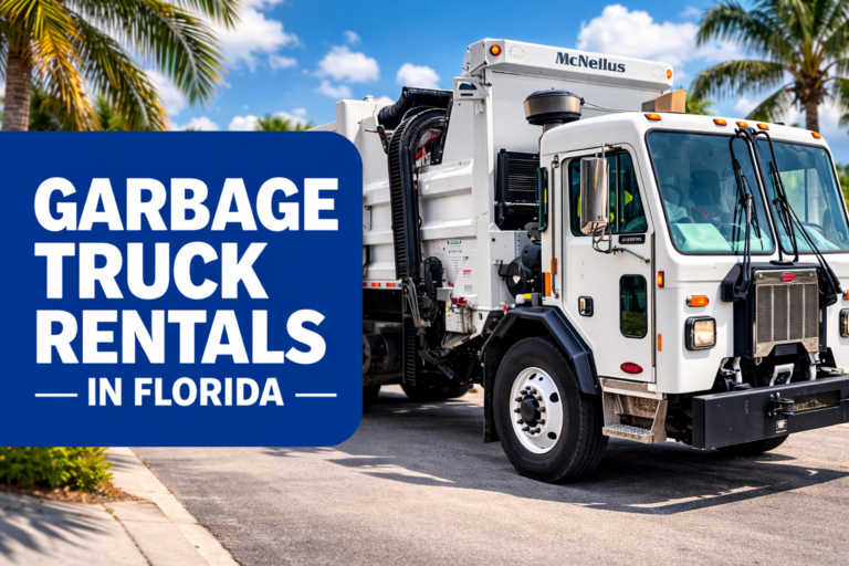 garbage truck rentals in florida