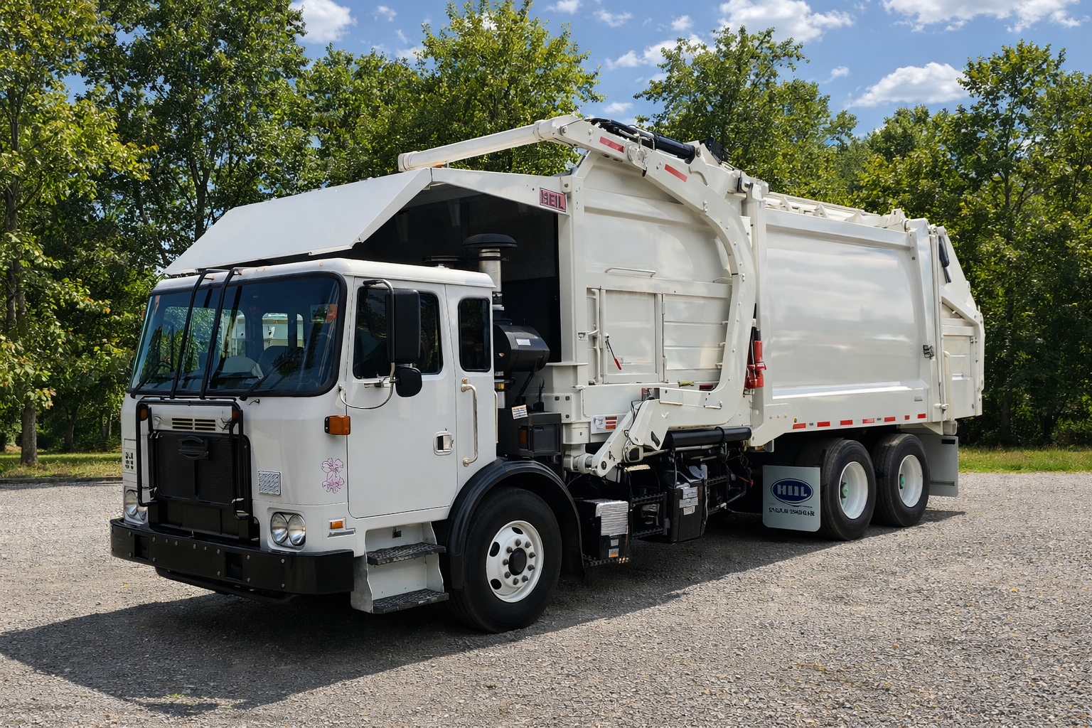2024 Autocar ACX64 Heil Half/Pack 40 Yd Cummins X12 Front Loader