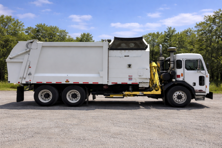 2022 Peterbilt 520 Heil DuraPack Python 28 Yd Paccar MX-11 Side Loader
