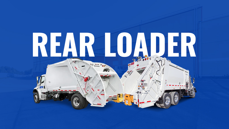 Rear Loader Garbage Truck