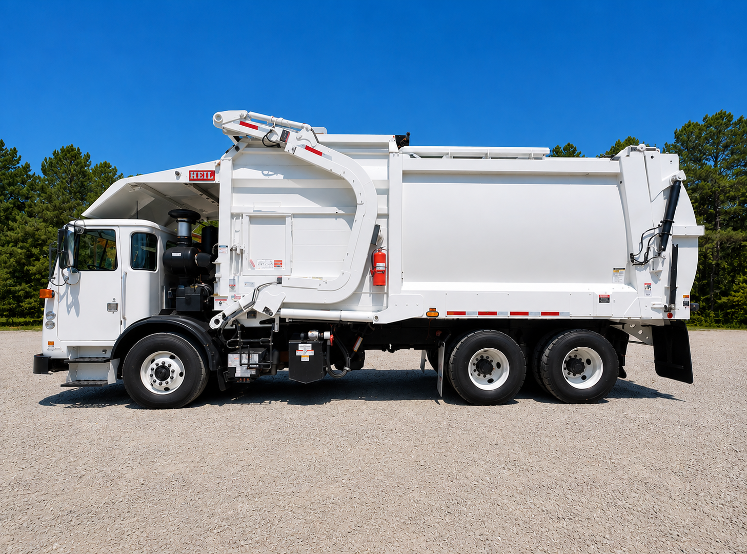 2024 Autocar ACX64 Heil Half/Pack 40 Yd Cummins X12 Front Loader
