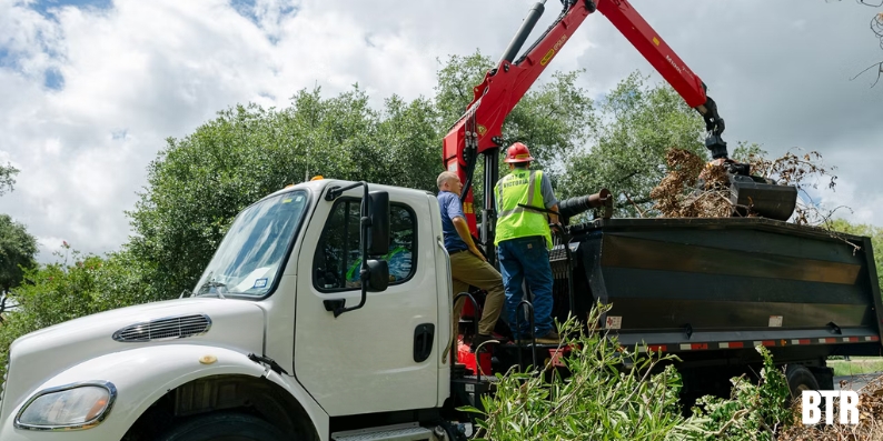 Do grapple trucks reduce labor needs