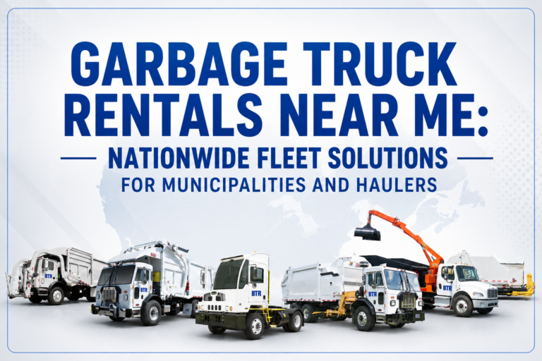 garbage truck rentals near me