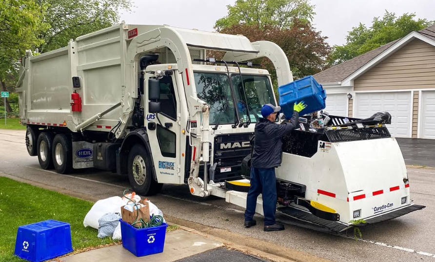 city garbage truck rentals