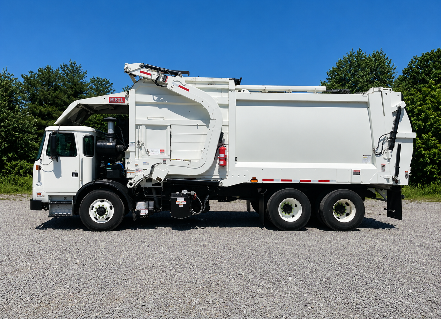 2024 Autocar ACX64 Heil Half/Pack 40 Yd Cummins X12 Front Loader