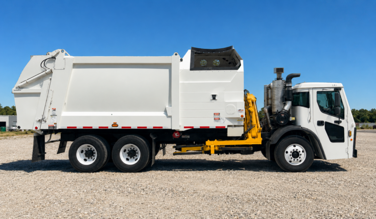 2024 Mack LR 64R Heil DuraPack Python 28 Yds Mack MP7 Side Loader