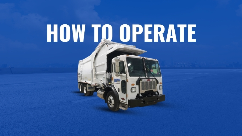 How to Operate a Front Loader Garbage Truck