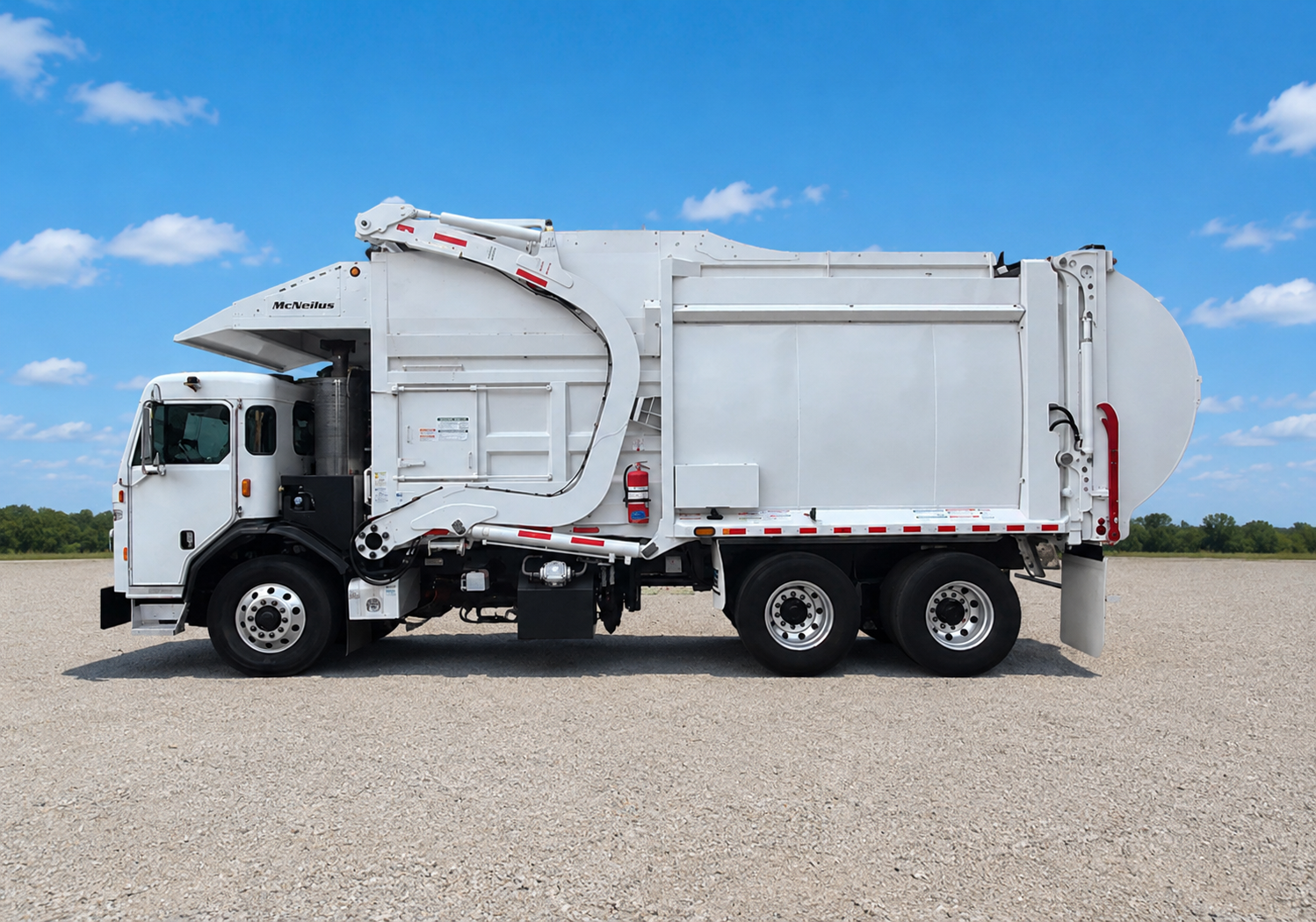 2025 Kenworth L770 McNeilus 4029: Atlantic Front Loader 40 Yd Paccar MX-11 Front Loader