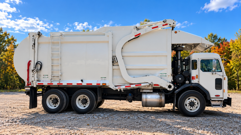 2023 Peterbilt 520 McNeilus 4029: Atlantic Front Loader 40 Yd Paccar MX-11 Front Loader