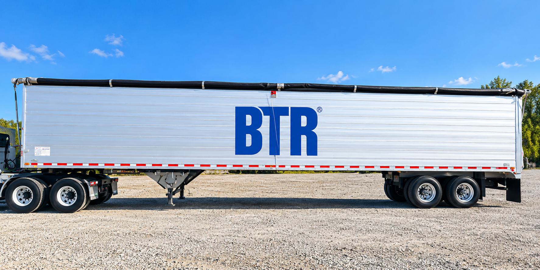 BTR transfer trailer immediately availabel to purchase